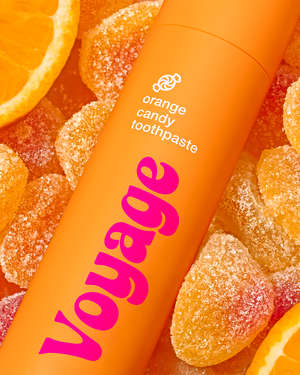 Pasta za zube Voyage Orange Candy