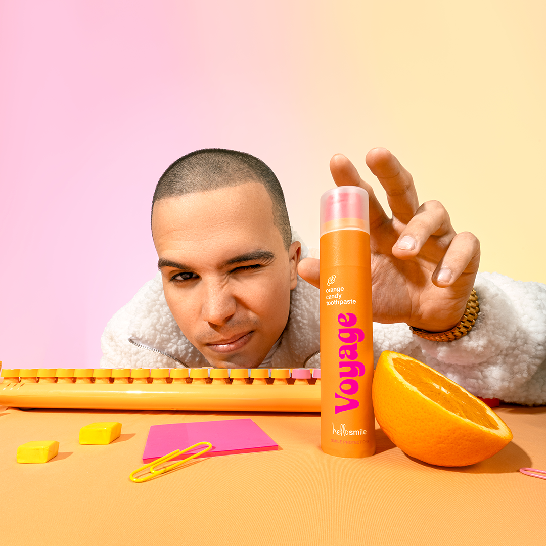 Banana toothpaste hero