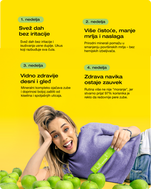 Pasta za zube Zelena jabuka